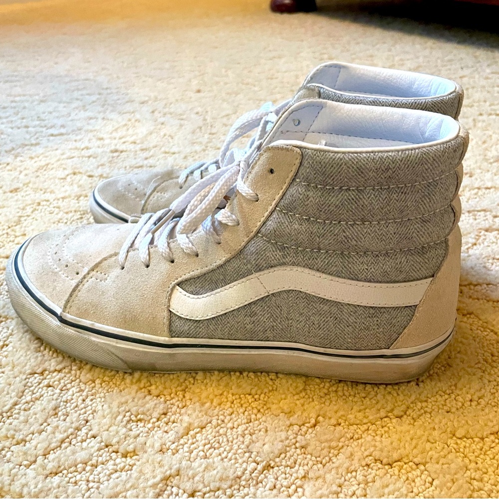 Vans Off The Wall Suede High Tops size 8.5 M, 10 W